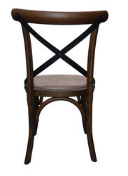 Jilphar Furniture Premium Metal Modern Dining Chair, Brown