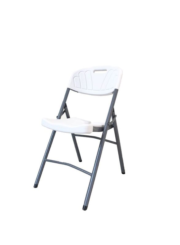 Jilphar Furniture Outdoor Folding Chair, White