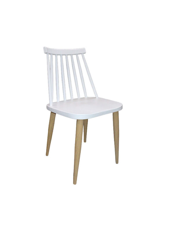 Jilphar High Quality Armless Dining Chair, White