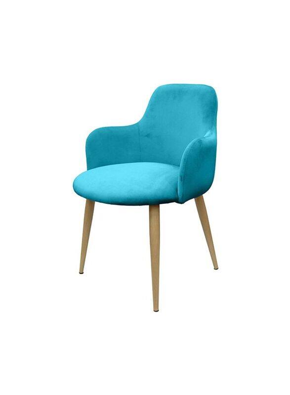 

Jilphar Furniture Custom Made Velvet Chair Baby, Blue