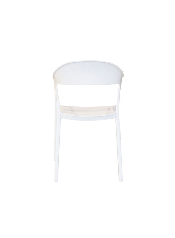 Jilphar Furniture Classical Armrest Dining Chair, White