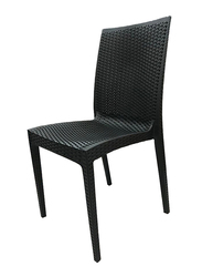 Jilphar Furniture Fiber Plastic Chair, Black