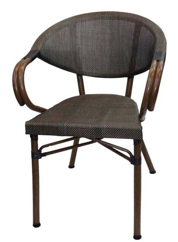 

Jilphar Furniture Classical Armrest Dining Chair, Black