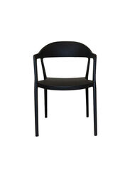 Jilphar Classical Armrest Dining Chair, Black