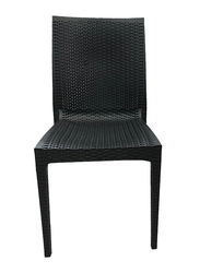 Jilphar Furniture Fiber Plastic Chair, Black