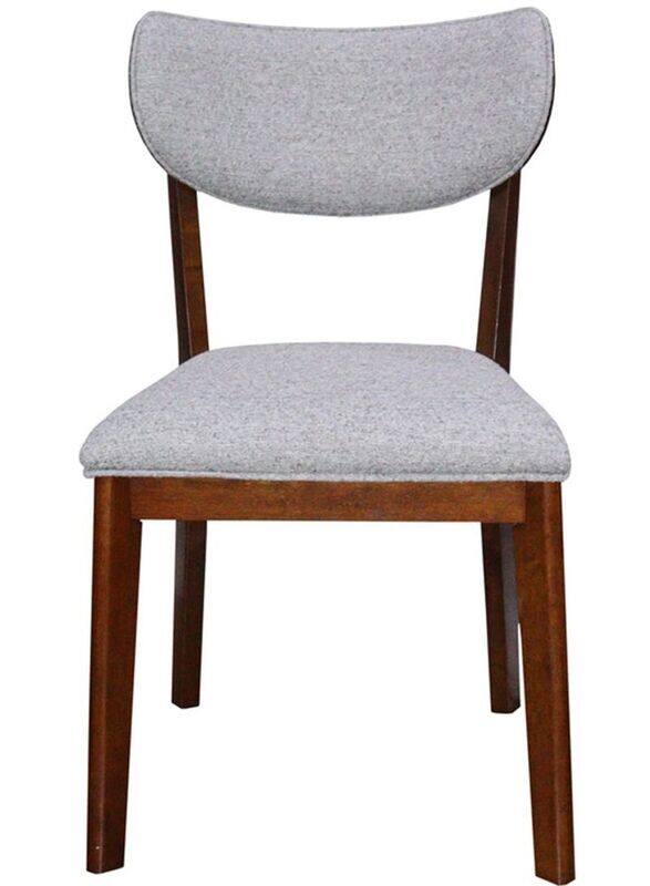 

Jilphar Furniture Classical Armless Dining Chair, Brown/Grey