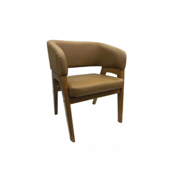 Jilphar Furniture minimalist style Dining Chair JP1273F , Brown