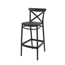 Jilphar Furniture Cross Back High Bar Chair JP1400A