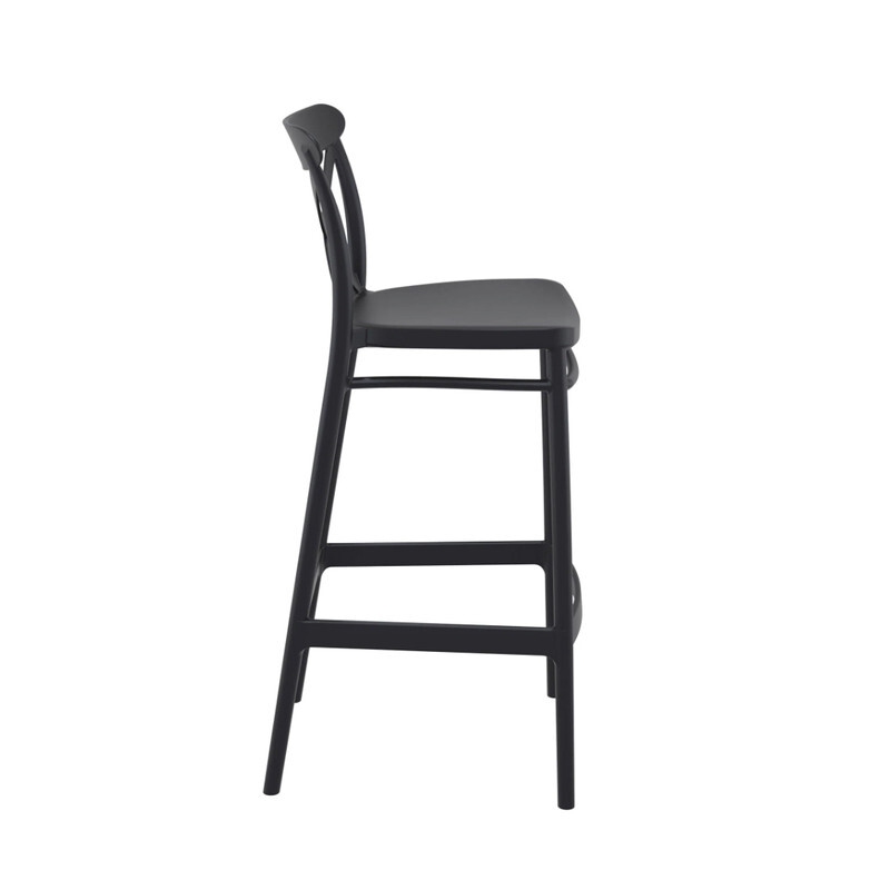 Jilphar Furniture Cross Back High Bar Chair JP1400A