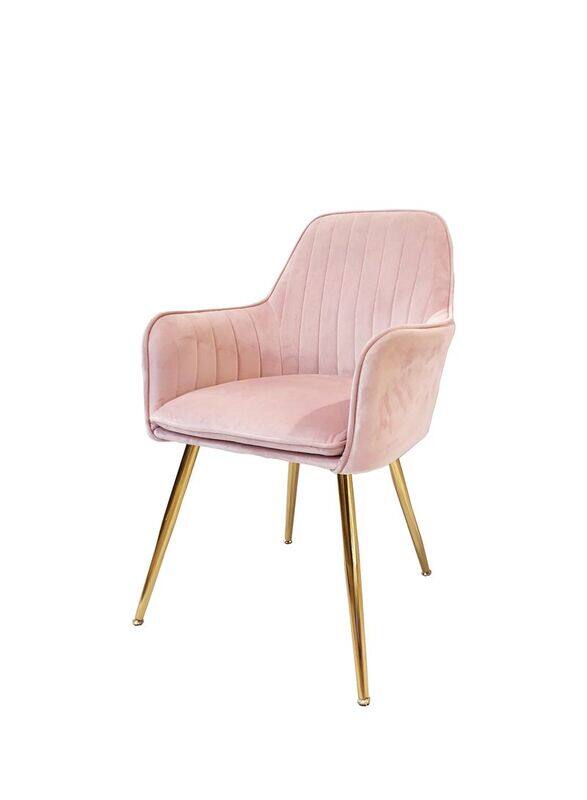 

Jilphar Furniture Velvet Dining Chair, Pink