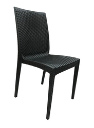Jilphar Furniture Fiber Plastic Chair, Black