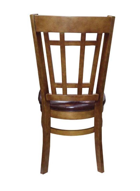 Jilphar Furniture Classical Wooden Dining Chair, Light Brown
