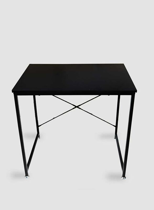 Jilphar Furniture Computer Table, 74x80x60cm, Black