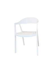 Jilphar Furniture Classical Armrest Dining Chair, White