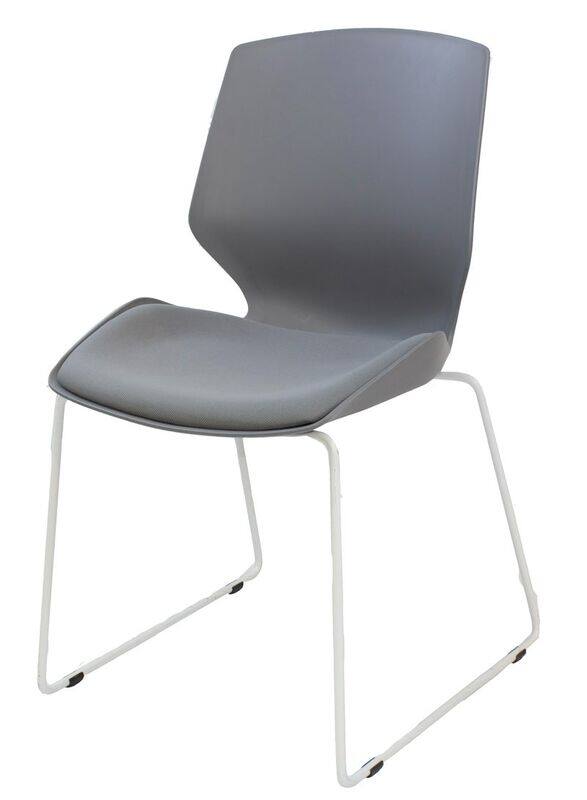 

Jilphar Furniture Padded Seat Dining Chair, Grey