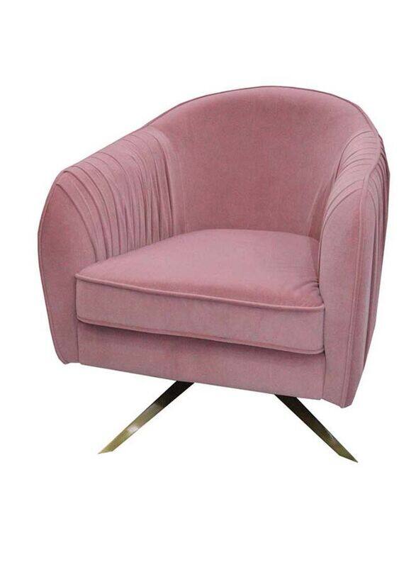 

Jilphar Furniture Luxury Single Seater Sofa/Arm Chair Customize, JP1259, Pink
