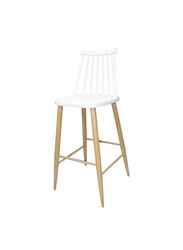 Jilphar Modern High Bar Chair, White