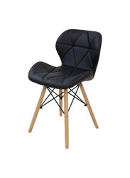 Jilphar Furniture Designed Dining Chairs, Black