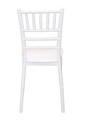 Jilphar Furniture Armless Dining Chair, White