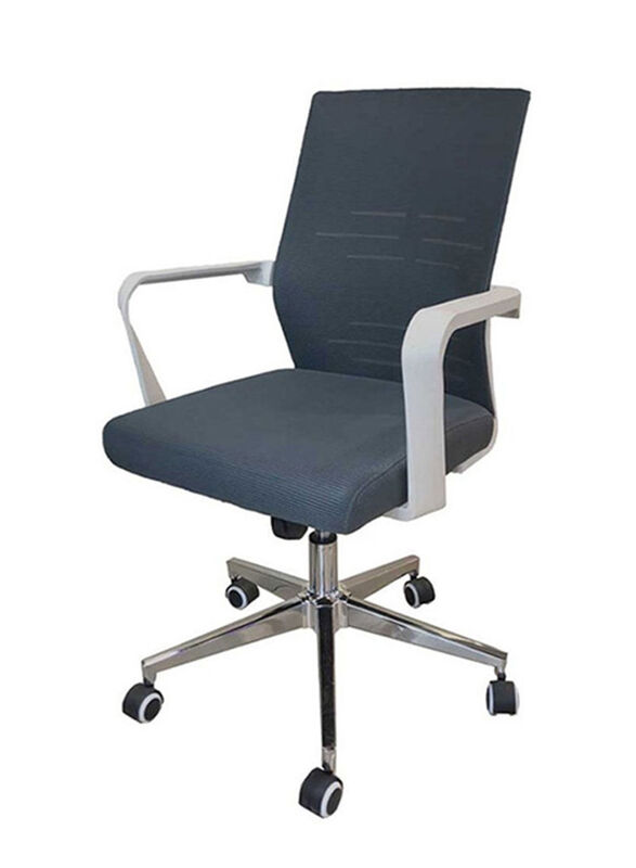 Jilphar Furniture 360° Rotating Office Chair, Grey