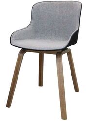 Jilphar Furniture Modern Armless Fabric Chair, Grey