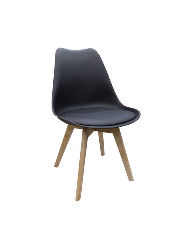 Jilphar Furniture Galaxy Design Modern Dining Chair, Black