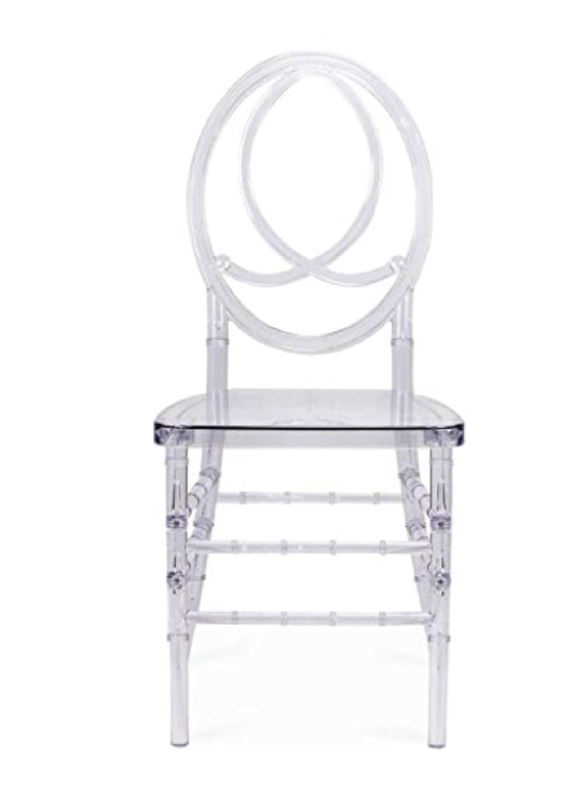 Jilphar Furniture Stackable Acrylic Chair, JP1383, Transparent