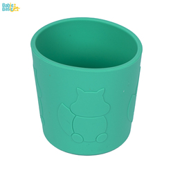 Babies Basic Silicone Trainer Cup for Babies/Kids, BPA Free, Green