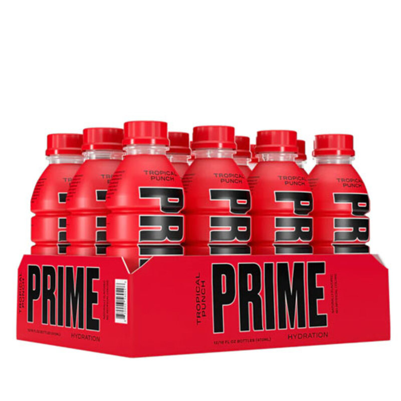 Prime Hydration Drink 500ml  Box Of 12 Tropical Punch