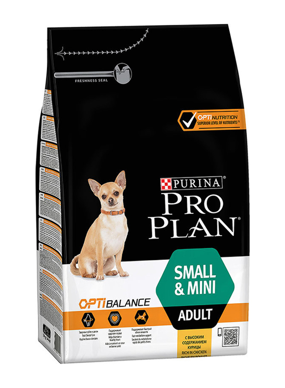 Purina Pro Plan Chicken Small and Mini Adult Dog Dry Food, 3 Kg