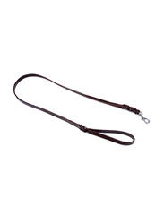 Bugsy Leather Dog Leash, Brown