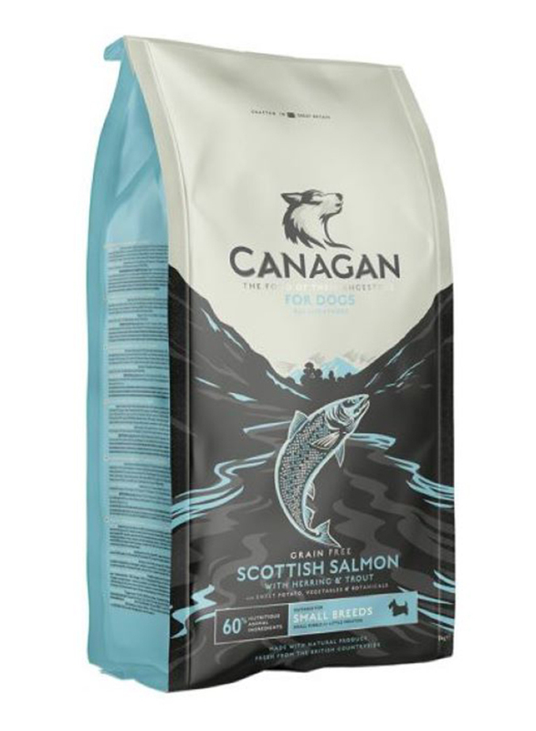 Canagan Scottish Salmon for Small Breed Dry Dog Food, 2 KG