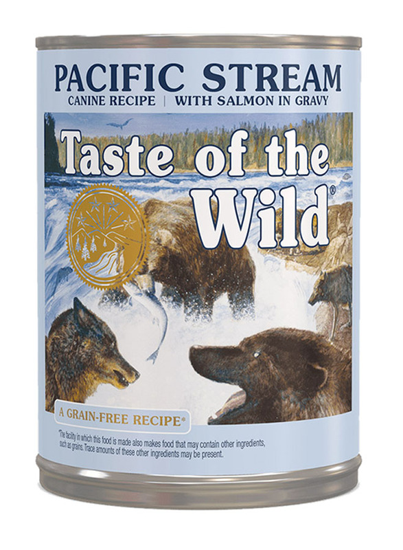 Taste OF The Wild Pacific Stream Canine Formula Wet Dog Food, (Pack of 3) 390g