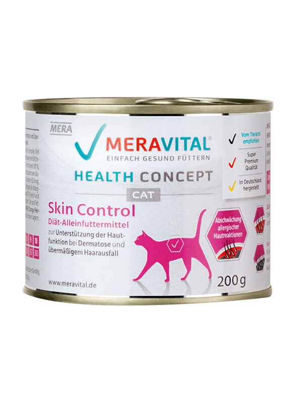 

Mera Vital Health Cat Skin Control Wet Cat Food, 200g