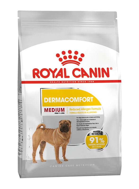 

Royal Canin Canine Care Nutrition Medium Dermacomfort Dry Dog Food, 3 Kg