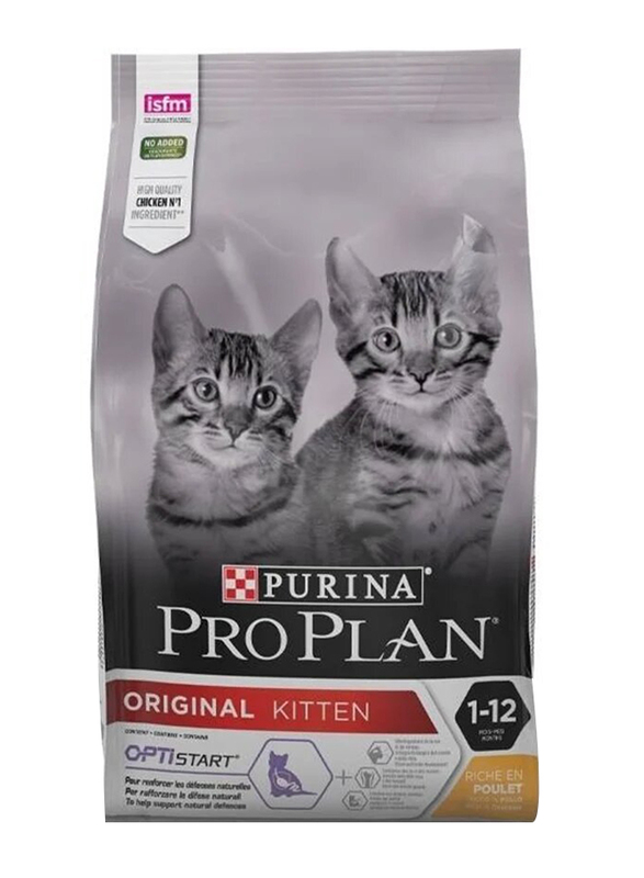 Purina Pro Plan Original Chicken Kitten Dry Food, 1.5 Kg