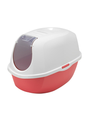 Moderna Smart Cat Litter Box, Spicy Coral Red
