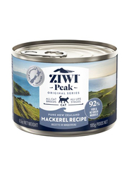 Ziwi Peak Mackerel Recipe Canned Wet Cat Food, 185g