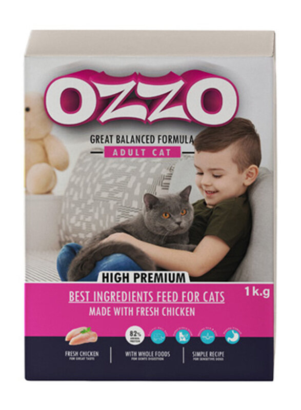

Ozzo Fresh Chicken Adult Cat Dry Food, 1 Kg
