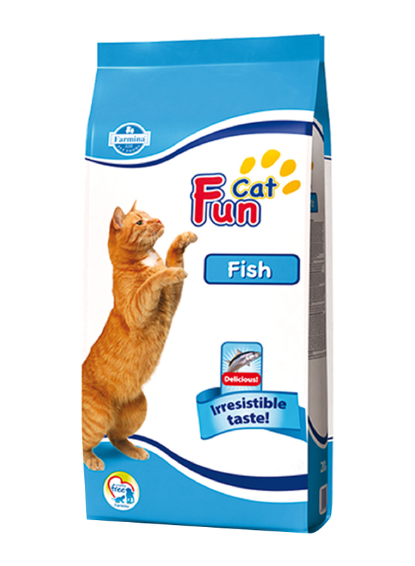Farmina Fun Cat Fish Irresistible Taste Cat Dry Food, 20 Kg