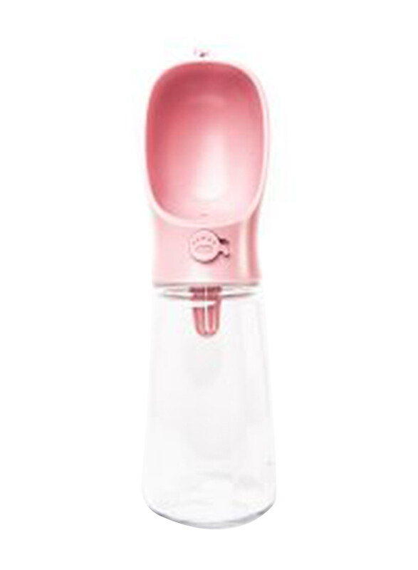 

Generic Dog Water Bottle With Tray, Pink