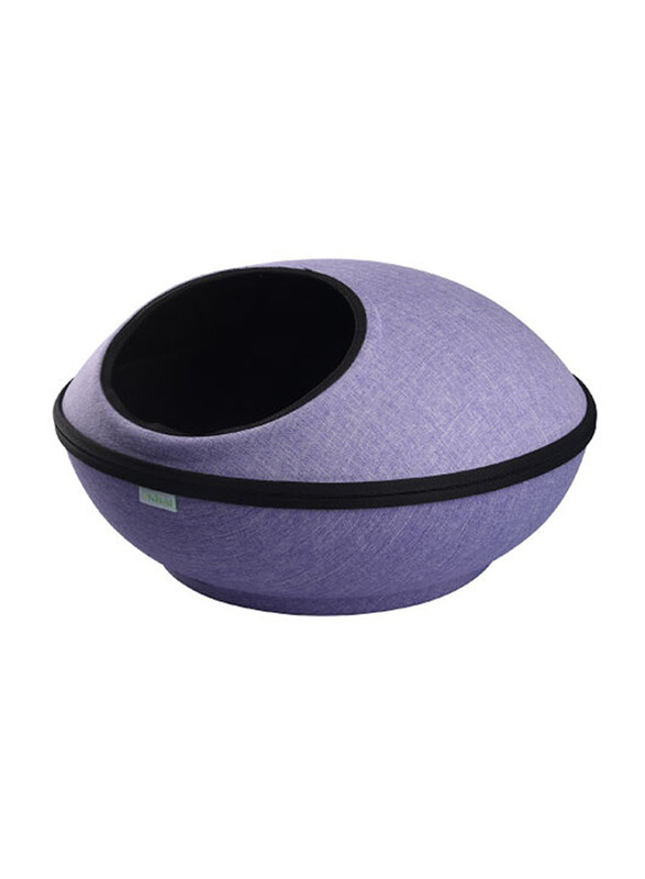 

Nutrapet Space Shuttle Pod Bed for Cat & Small Breed Dog, Purple