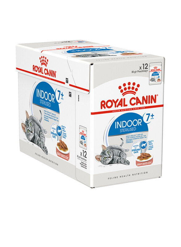 

Royal Canin Feline Health Nutrition Indoor Sterilised 7+ Wet Food, 12 x 85g