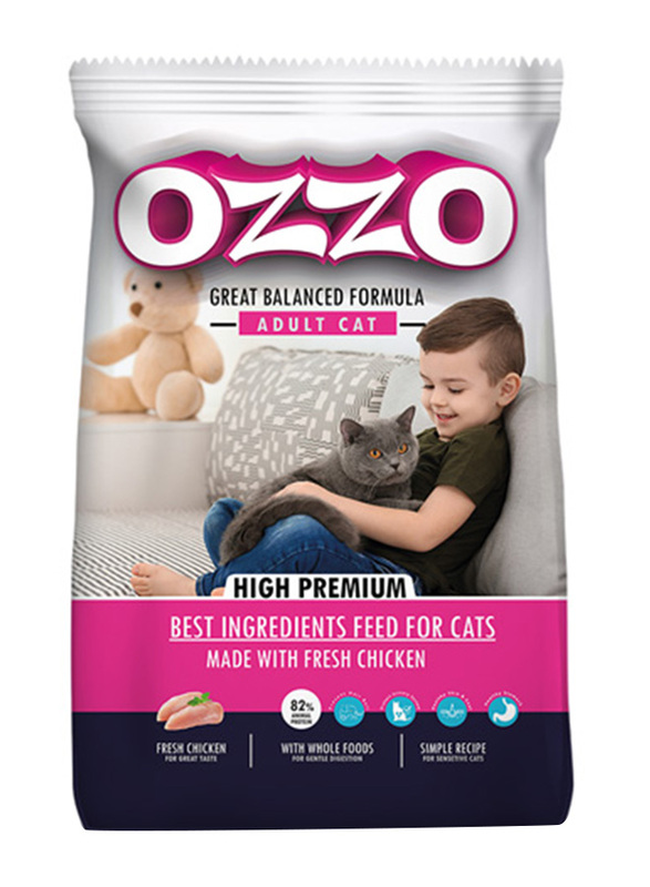 Ozzo Fresh Chicken Adult Cat Dry Food, 4 Kg