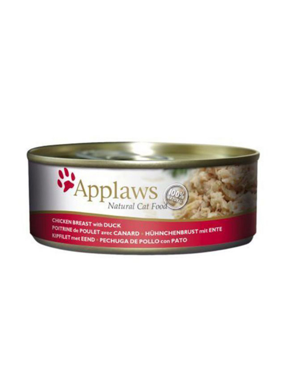 Applaws Chicken with Duck Wet Cat Food, 156g