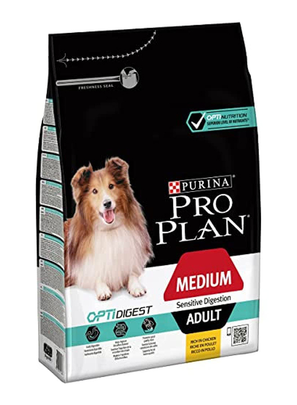 Purina Pro Plan Lamb Medium Sensitive Digestion Dry Food for Adult Dog, 3 Kg