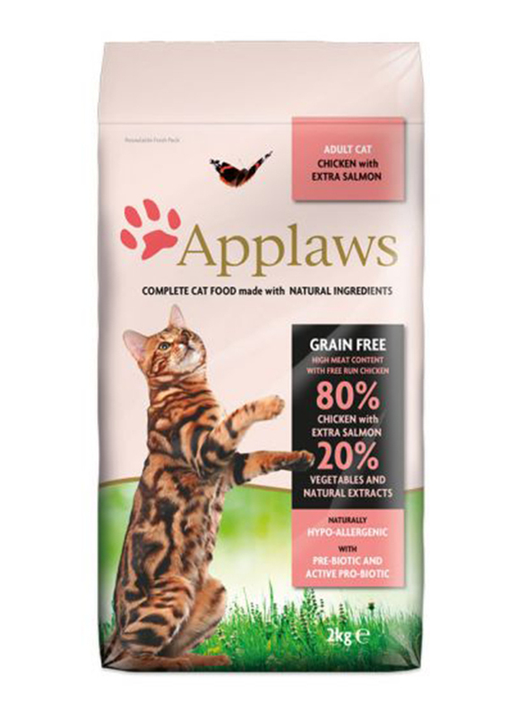 Applaws Chicken And Salmon Adult Dry Cat Food, 2 Kg