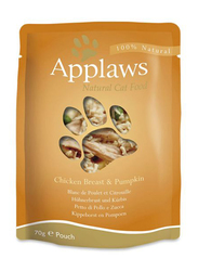 Applaws Chicken with Pumpkin Pouch Wet Cat Food, 70g