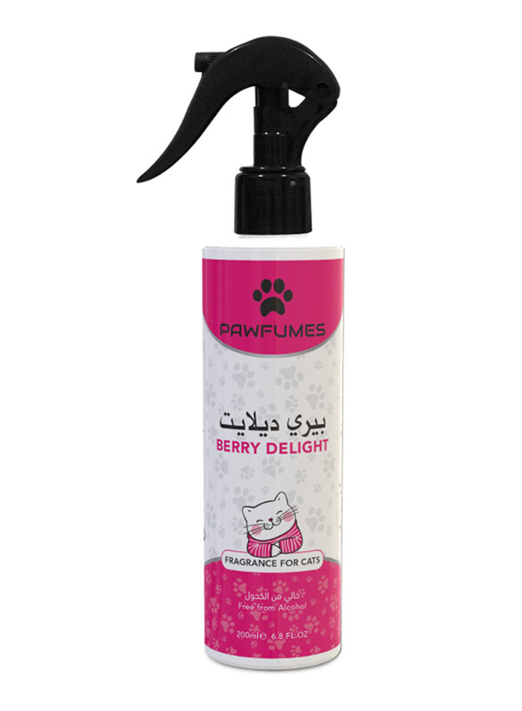 

Pawfumes Berry Delight for Cats, 200ml, Pink/White