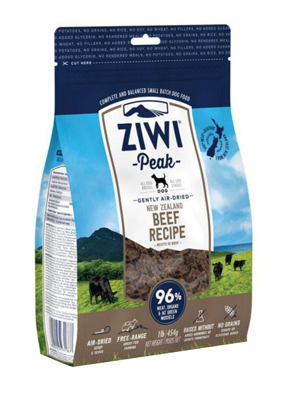 Ziwi Peak Air Dried Beef Recipe Dog Dry Food, 4 Kg